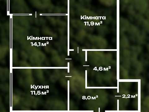 квартира за адресою Зарічна вул., 4к1