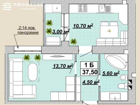 квартира по адресу Княгинин ул., (Будинок 18)