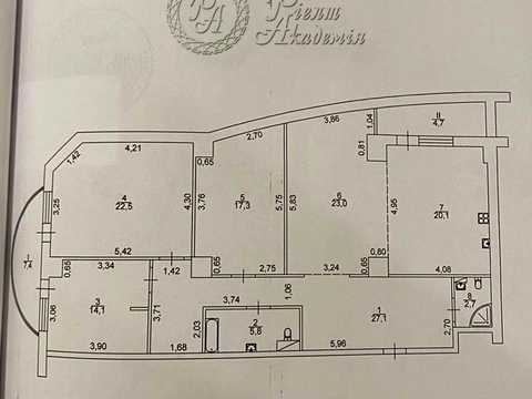 квартира за адресою Оболонська набережна вул., 1, к1 / 1, к2