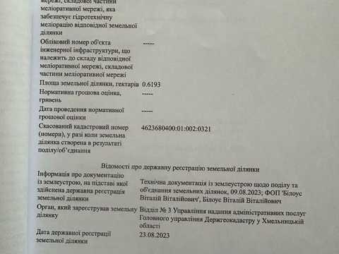 участок по адресу 