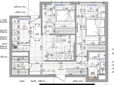 квартира по адресу Осокорская ул., 2-А