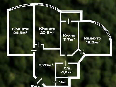квартира за адресою Ревуцького вул., 7-В