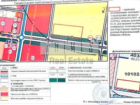 участок по адресу Центральна ул.