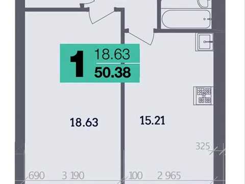 квартира по адресу Великотырновская ул., 9-А