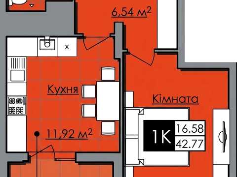 квартира за адресою Малоголосківська вул., 42-Б