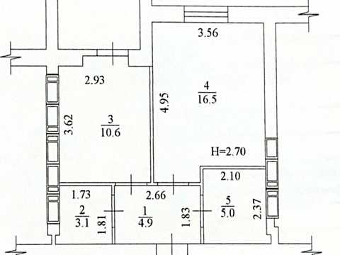 квартира за адресою Полтавський Шлях вул., 184а, к. 16