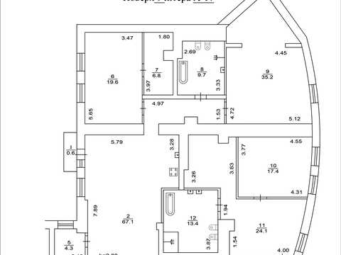 квартира за адресою Гетьмана Павла Скоропадського вул. (Толстого), 39