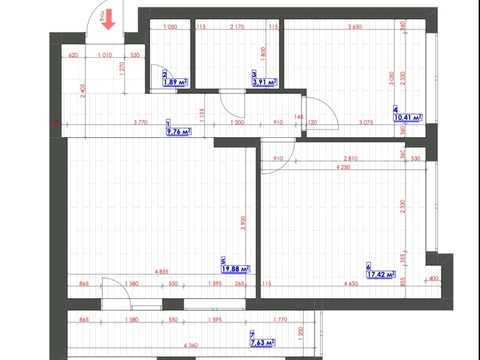 квартира за адресою Набережно-Рибальська вул., 27