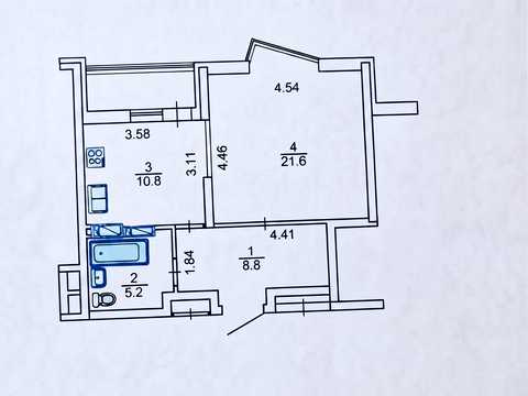 квартира за адресою Драгоманова вул., 2-Б