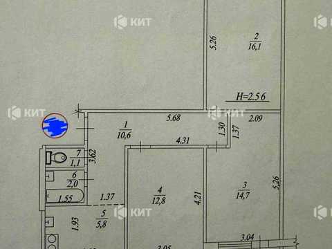квартира за адресою Академіка Павлова вул., 132б