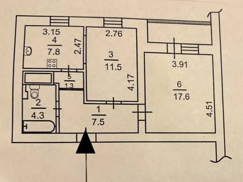 квартира по адресу Митрополита Андрея Шептицкого ул. (Анатолія Луначарського), 3-Г
