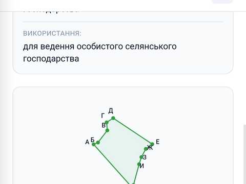 участок по адресу 