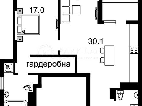 квартира по адресу Джона Маккейна ул. (Івана Кудрі), 7