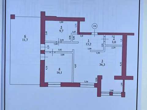 квартира за адресою Панаса Мирного вул., 1