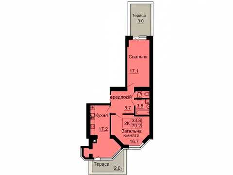 квартира за адресою с. Новосілки, Миру вул., 10