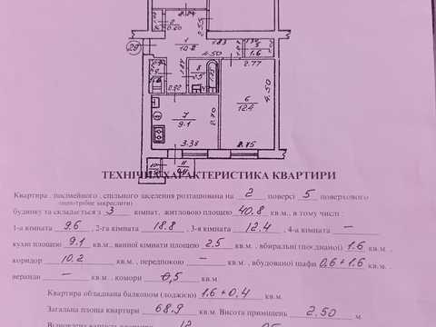 квартира за адресою Балтійська вул., 21