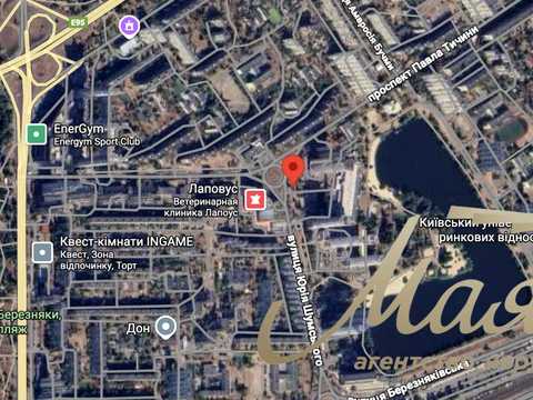 участок по адресу Павла Тычины просп., 18