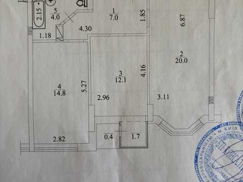 квартира по адресу Леоніда Бірюкова бульв., 2-А к3,4