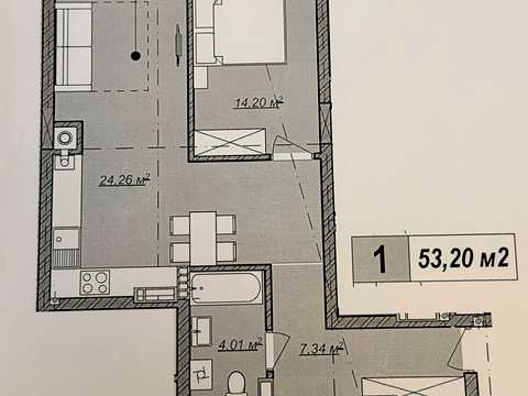 квартира по адресу Навроцкого ул., 33