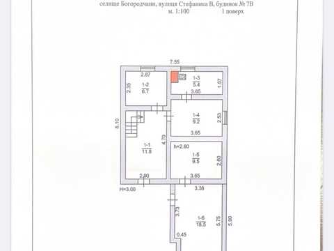 дом по адресу Стефаника, 7Б