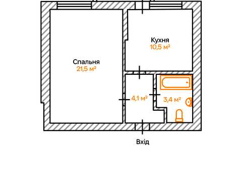 квартира за адресою Київ, Феодосійський пров., 12