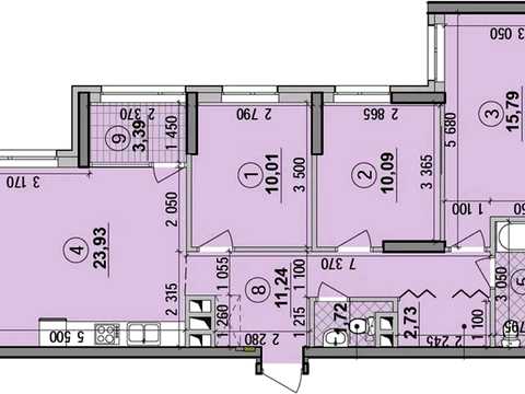 квартира за адресою Дніпровська набережна вул., 18-А