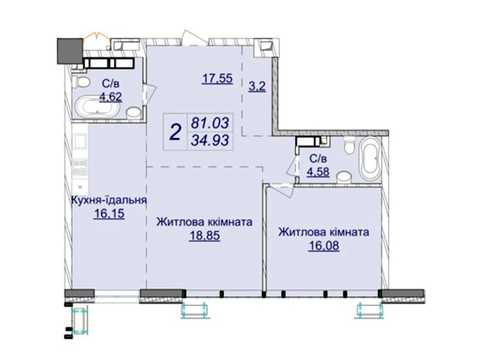квартира за адресою Андрія Верхогляда вул. (Михайла Драгомирова), 7