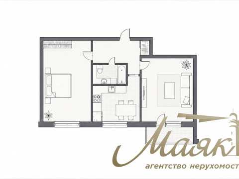 квартира за адресою Генерала Алмазова вул. (Кутузова), 14