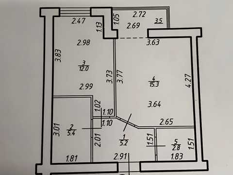 квартира по адресу Андрея Мельника ул., 10 к2