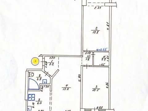 квартира за адресою Перемоги просп., 62д