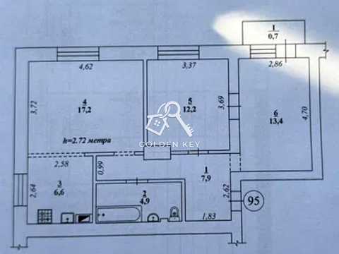 квартира за адресою Університетський просп. (Гагаріна), 37