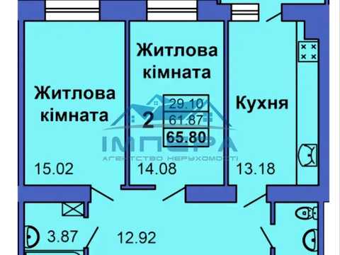квартира за адресою Полтава, Зіньківська вул., (Будинок 1)
