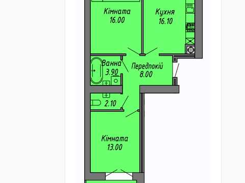 квартира за адресою Степана Бандери вул., (Будинок 1)
