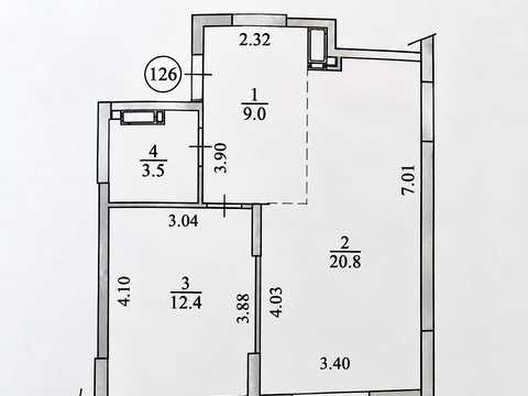 квартира за адресою Столичне шосе, 1А