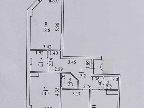 квартира по адресу Овидиопольская дорога ул., 3, к.2