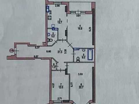 квартира по адресу Коперника ул., 3