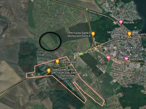 ділянка за адресою с. Підгородне, 
