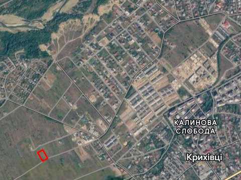 ділянка за адресою с. Крихівці, 