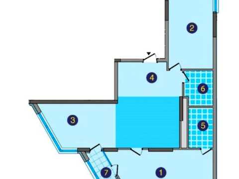 квартира по адресу Миколы Бажана просп., (Будинок 7)