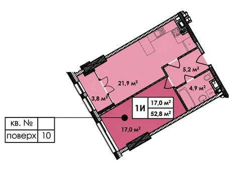 квартира за адресою Берестейський просп. (Перемоги), 11 к2