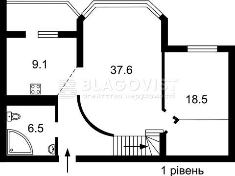 квартира за адресою Пономарьова вул., 26 к1
