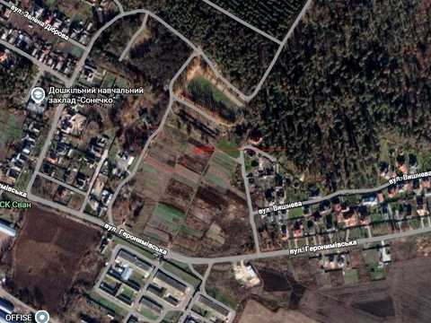 ділянка за адресою с. Геронимівка, 