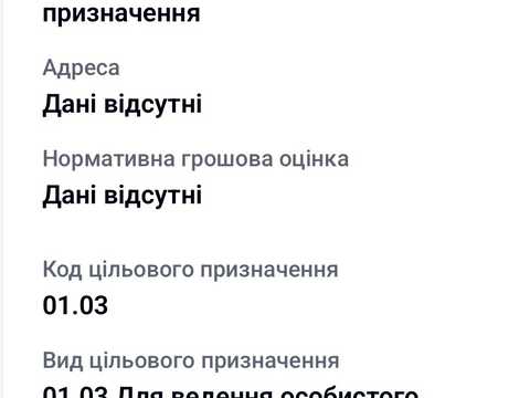 участок по адресу