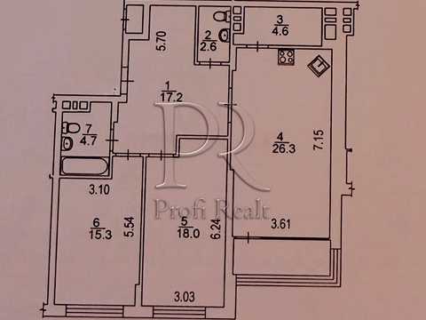 квартира по адресу Олександра Олеся ул., 4-А