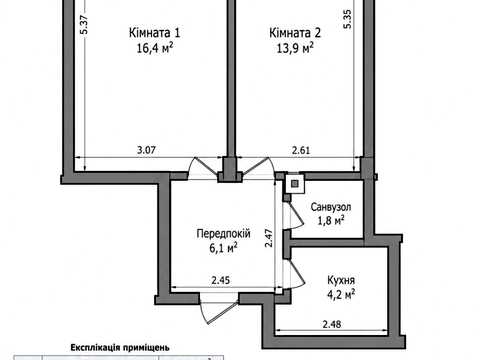 квартира по адресу Регенераторная ул., 4 к12