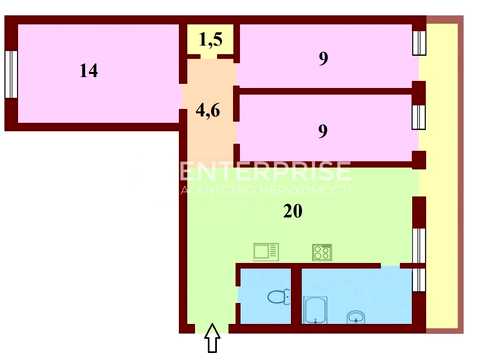 квартира за адресою Гетьмана Кирила Розумовського вул. (Миколи Краснова), 12