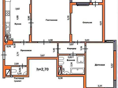 квартира за адресою Валерія Лобановського просп. (Червонозоряний), 6-Г