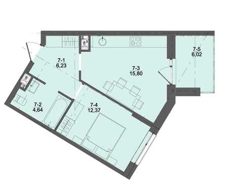 квартира за адресою Під Голоском вул., (Будинок 5)