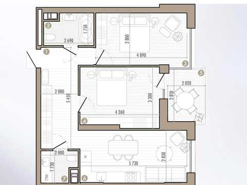 квартира за адресою Під Голоском вул., (Будинок 5)