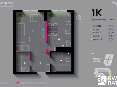 квартира по адресу Юліана Пелеша ул., 3, к6